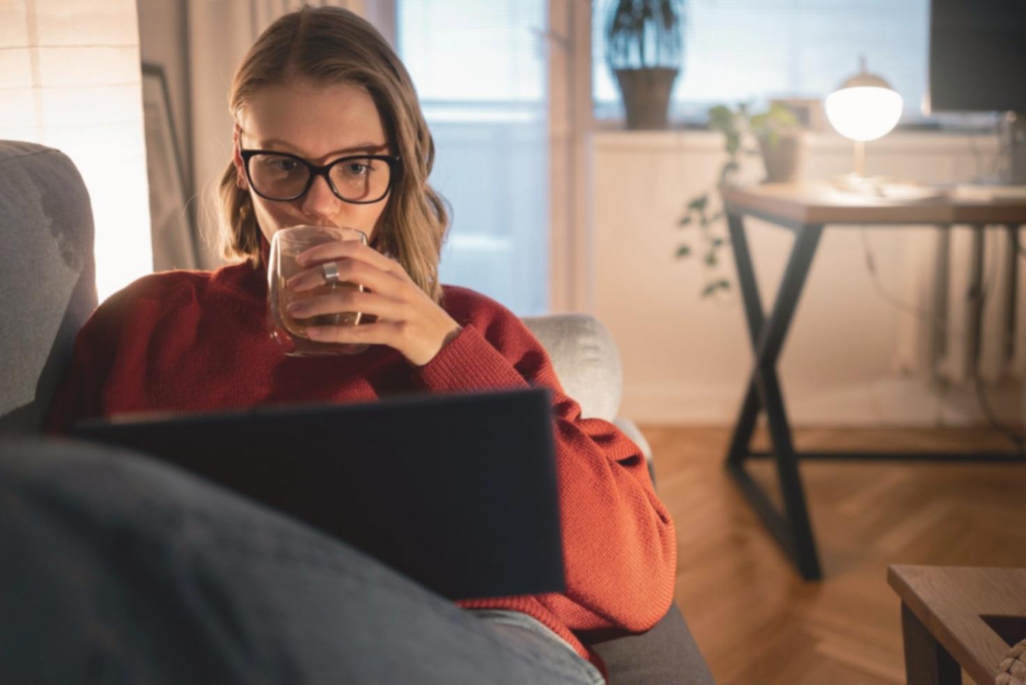 Analyse financière professionnelle sur écran d'ordinateur